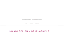 Desktop Screenshot of icandi.com